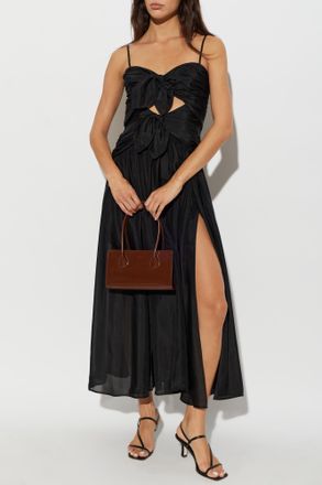 Zimmermann Silk Off-the-shoulder Dress, Womens, Black