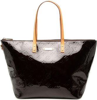 Louis Vuitton Amarante Purple Patent Leather Handbag Tote Bag (Pre-Owned)
