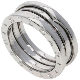 Bulgari White Gold (18K) Band Ring (Pre-Owned)