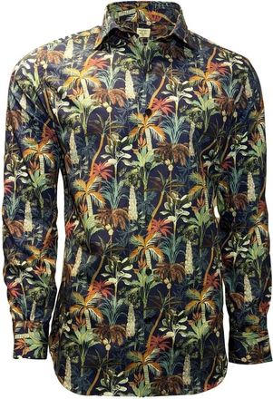 Mazzarelli Shirts - Heren - Casual Overhemden - Veelkleurig - 2XL - Overhemden