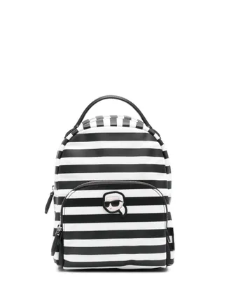 Karl Lagerfeld Ikon kleine rugzak - Zwart
