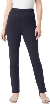 Roaman's Knit Jean Jegging in Dark Wash at Nordstrom, Size 12