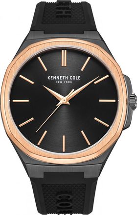 Kenneth Cole KCWGM2233801 Mens Classic Watch - Black - One Size