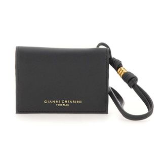 Gianni Chiarini Wallets & Cardholders, female, Black, Size: ONE SIZE Nappa Card Holder