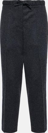 Jil Sander Virgin wool straight pants