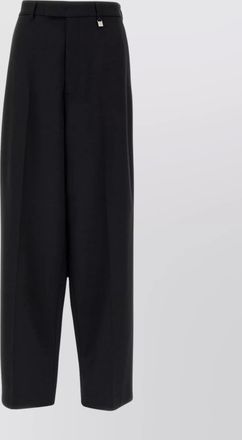 Giuseppe Di Morabito wool trousers with pleated front and pockets