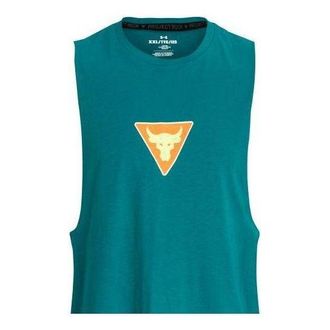 Under Armour Project Rock DMND Muscle Tank Teal 1377293-722