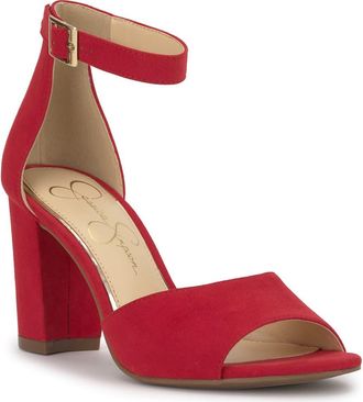 Jessica Simpson Sherron Sandal in Red Muse at Nordstrom Rack, Size 7.5
