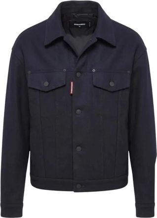 Dsquared2 Uomo, Giacche, Blu, L, new