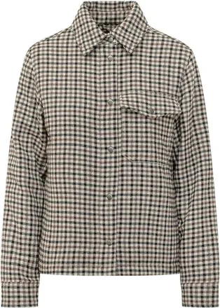 Woolrich Overshirt in lana Alaskan - - Jackets - Donna - Beige - S