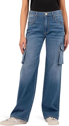 Kut from the Kloth Side Pocket Cargo Jean In Invigorated