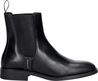 GANT Fayy Chelsea Boot - Dames - Schoenen - Zwart - Maat: 36 EU Leer