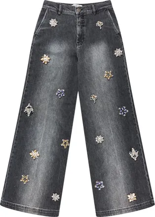 Munthe Donna, Jeans, Grigio, XS, new