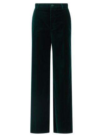 Gucci Bicolor Cotton Casual Womens Pants