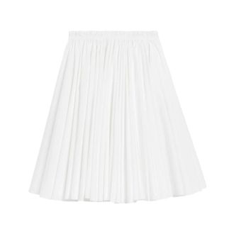 Ami Midi Skirts, female, White, Size: XS Midi Skirt