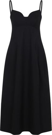 Co Bustier Cut Midi Dress