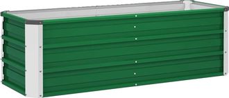 OEM Huerto Elevado, Acero Resistente, Drenaje &Oacute;ptimo, Verde