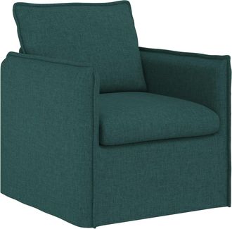 vidaXL Sof&aacute; Verde Oscuro 75 X 82 X 85 Cm Tela Vidaxl