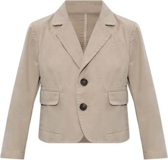 Dsquared2 Dames, Jassen, Beige, Maat: 3XS Katoen