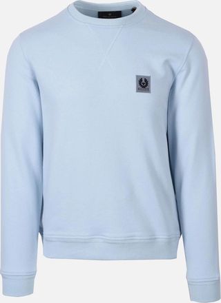 Belstaff Mens Belstaff Sweatshirt Sky Blue - Size: 40