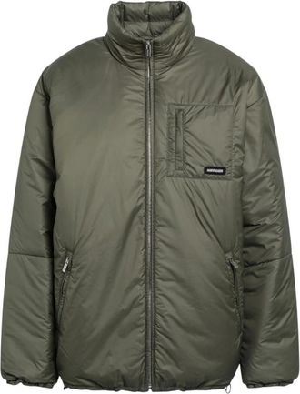 Miu Miu Piumino medio in ripstop - Jackets - Mujer - Verde - S
