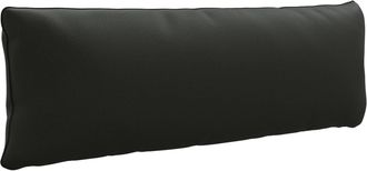 vidaXL Coj&iacute;n De Respaldo De 1 Pieza Putten 100% Poli&eacute;ster Negro Vidaxl