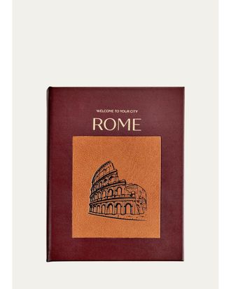 Graphic Image Trope Rome Leather-Bound Book Edited by Michelle Fitzgerald & Kendra Huspaska