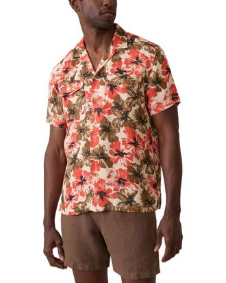 Faherty Reserve Basque Camp Shirt