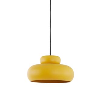 Light & Living L&aacute;mpara Colgante - Neiva - Amarillo - Metal - - Light&living