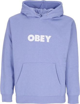 Obey Digital Violet Premium Fleece Hoodie - Heren - Hoodies - Blauw - XL - Katoen - Hoodies & sweatvesten