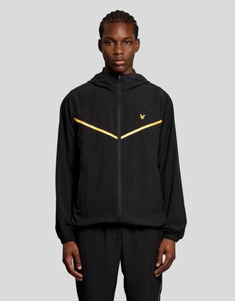 Lyle & Scott Lyle And Scott Mens Sports Stripe Track Jacket - Black - Size: 40/Regular