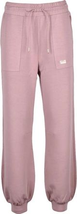 Emporio Armani Tuta Trainingsbroeken - Dames - Sweatpants - Roze - S - Polyester - Broeken