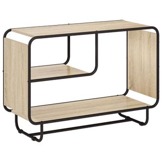 vidaXL Aparador Roble Sonoma 93.5 X 37.5 X 64.5 Cm Vidaxl