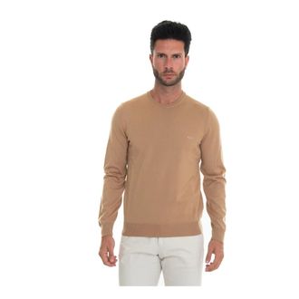 HUGO BOSS Heren, Truien, Beige, Maat: 3XL Wol
