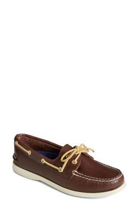Sperry Top-Sider Authentic Original Boat Shoe in Brown at Nordstrom Rack, Size 9.5