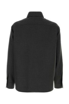 Valentino Garavani Charcoalgrey Giubbini Jacket