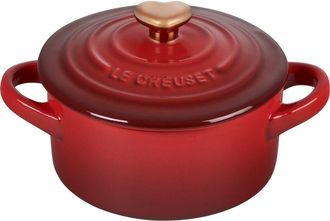 LE CREUSET Mini Round Stoneware Baking Dish in Cerise at Nordstrom, Size 8 Oz