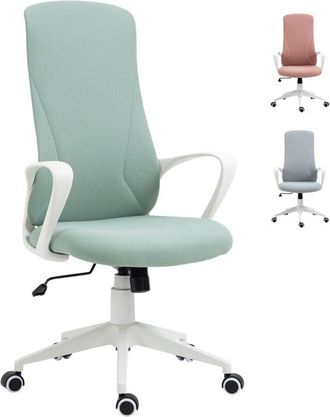 Vinsetto Vinsetto - Silla De Oficina Giratoria Silla De Escritorio Juvenil Con Altura Ajustable Funci&oacute;n De Basculante Reposabrazos Y Respaldo Alto 62x56x110-11