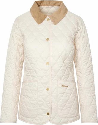 Barbour Annandale Quilted Jacket - Dames - Winterjassen - Wit - XL - Jassen