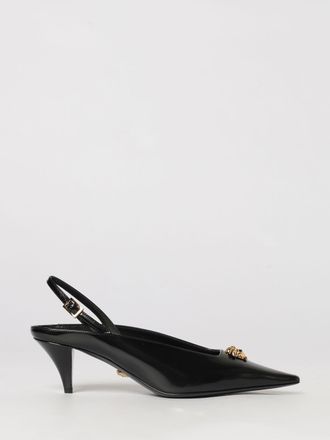Versace Slingback Medusa in pelle spazzolata