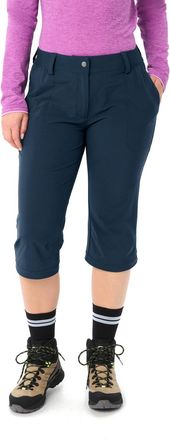 Vaude Zip-off-Hose VAUDE WOMENS FARLEY STRETCH ZO CAPRI PANTS, Damen, Gr. 34, N-Gr, schwarz sea, Obermaterial: 89% Polyamid, 11% Elasthan. Futter: 100% Poly