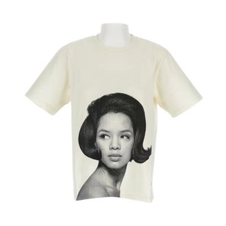 Wales Bonner T-Shirts, female, White, Size: XS Selah Oversized T-Shirt