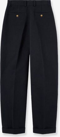 Loro Piana Womens Trousers Cale Blue Linen-Cotton
