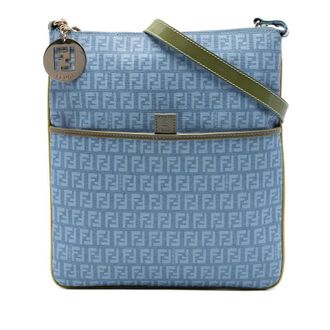 Fendi Pre-owned Fendi Zucchino Coated Canvas Forever Crossbody Ladies 8D1GPSEC28P4RUQF