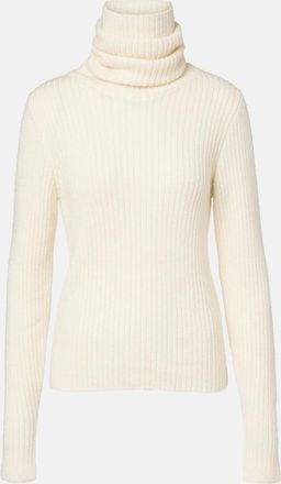 Moncler Dolcevita in misto lana e mohair a coste