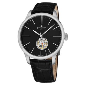 Perrelet First Class Automatic Black Dial Mens Watch A1087/5