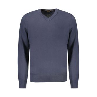 HUGO BOSS Uomo, Maglie, Blu, S, new