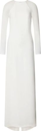 Alberta Ferretti Abito in raso - Bianco
