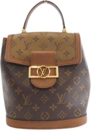 Louis Vuitton Pre-owned Backpacks, female, Brown, Size: ONE SIZE Pre-owned Backpack