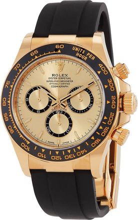Rolex Cosmograph Daytona Chronograph Automatic Chronometer Gold Dial Mens Watch 126518LN-0010